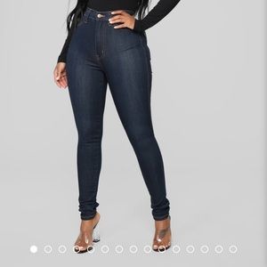 Classic high waist skinny jeans fashion nova